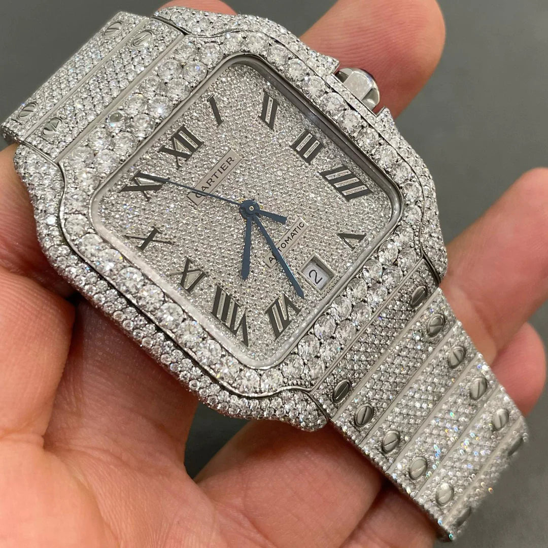 VVS Diamond Moissanite Watches