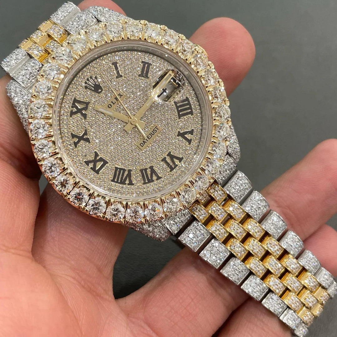 Lab diamond rolex best sale