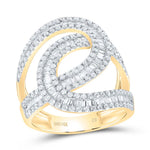 14k Gold 1 ct Diamond Designer Ring