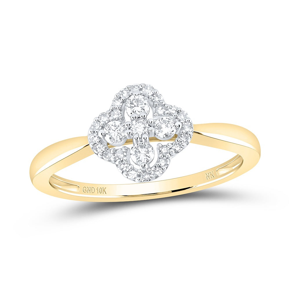 10k Gold 1/4 ct Baguette Diamond Ring