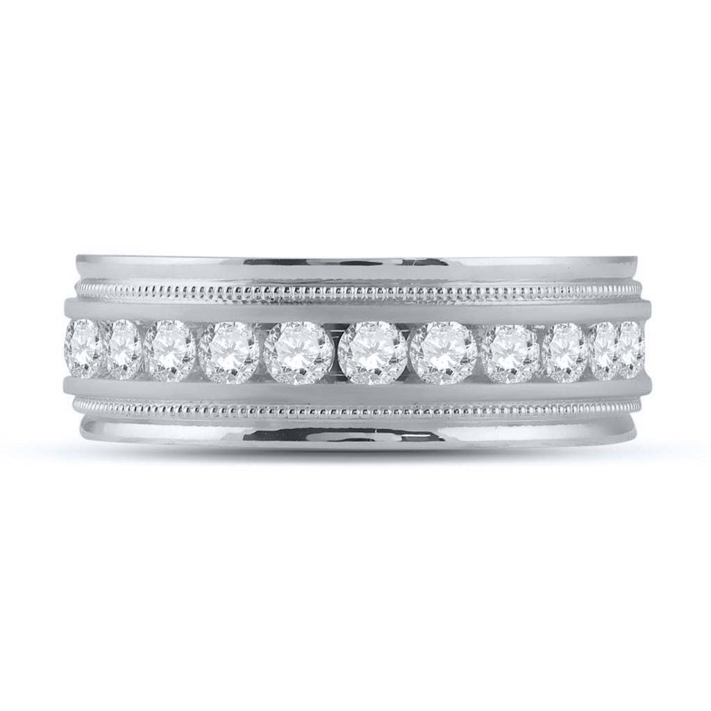 10k Gold 1 ct Diamond  Mens Wedding Band