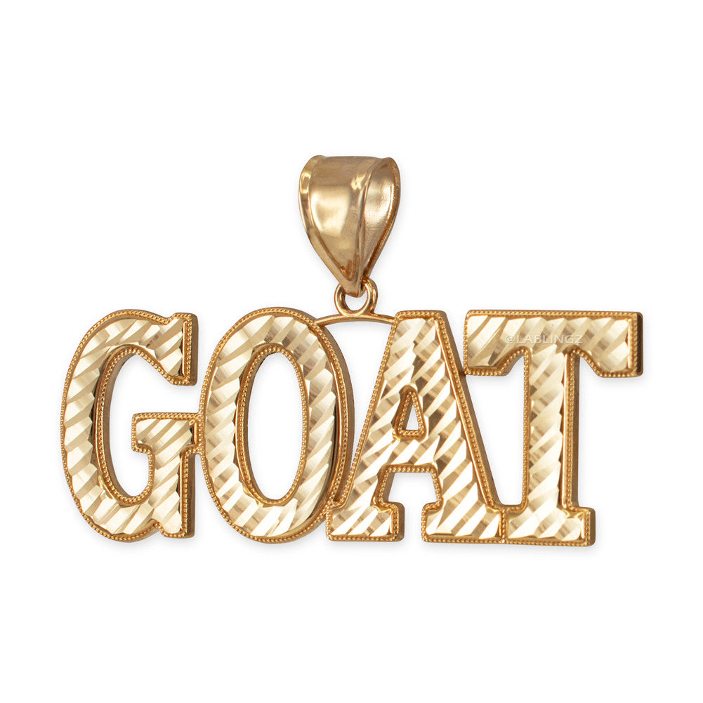 10k Gold "Goat" Pendant