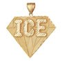 10k Gold "ICE" Pendant