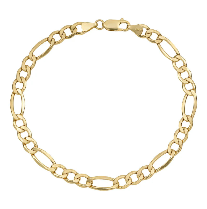 10k Gold Figaro Link Anklet