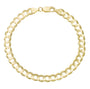 10k Gold Miami Curb Link Anklet