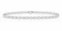 14K White Gold 8 1/2 CTW Lab-Grown Diamond Oval Bracelet, photo 1