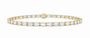 14K Yellow Gold 11 7/8 CTW Lab-Grown Diamond Emerald Bracelet, photo 1