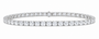14K White Gold 10 CTW Lab-Grown Diamond Radiant Bracelet, photo 1