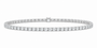 14K White Gold 5 CTW Lab-Grown Diamond Round Bracelet, photo 1