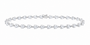 14K White Gold 5 5/8 CTW Lab-Grown Diamond Bracelet, photo 1