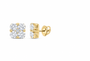 10K gold lab-grown diamond earring, supplier SKU 14177