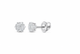 10K gold lab-grown diamond earring, supplier SKU 14186