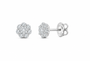10K gold lab-grown diamond earring, supplier SKU 14187