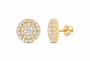 10K Gold 3 CTW Lab-Grown Diamond Round Men's Stud Earrings SKU 10992