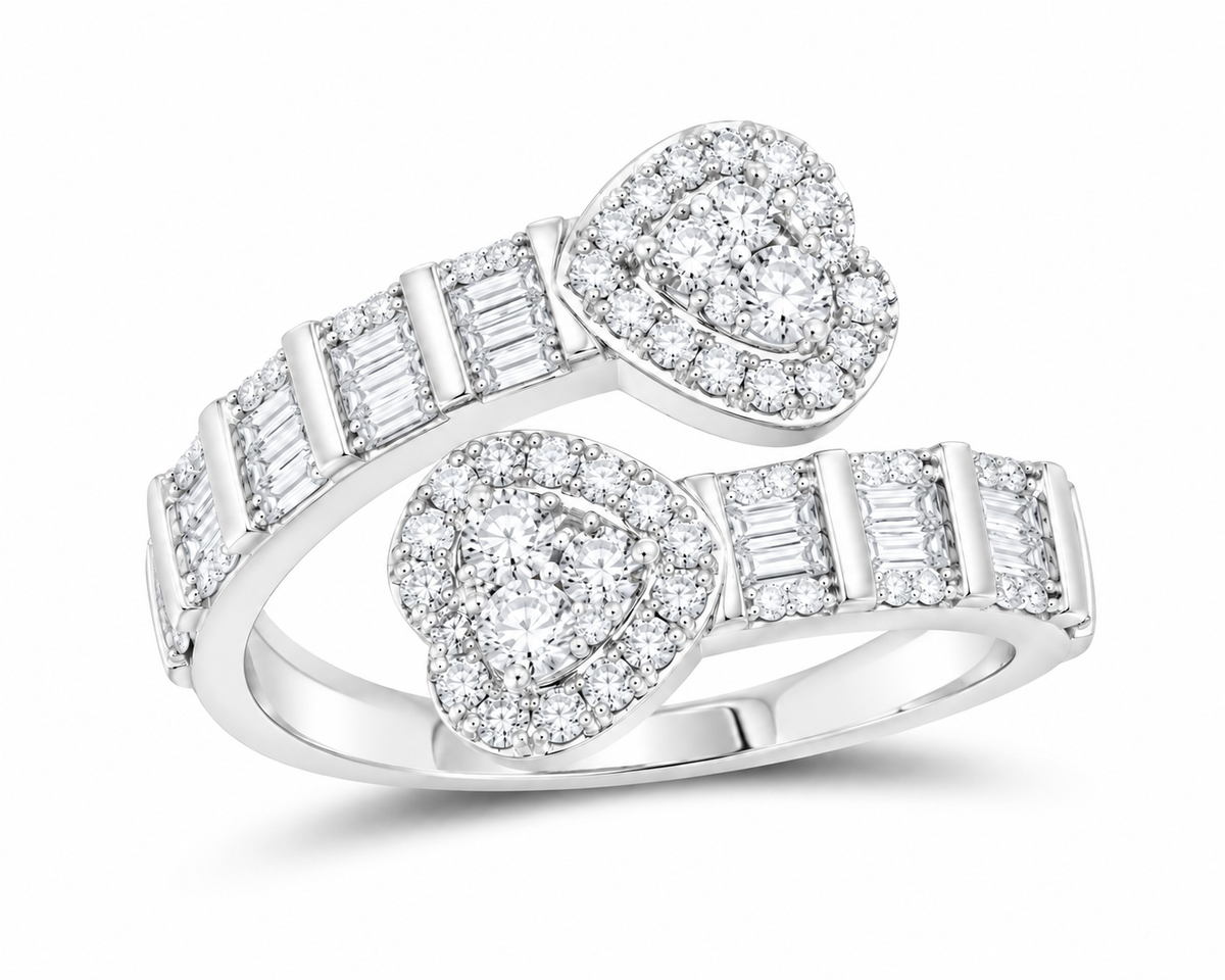 White gold diamond fashion ring, supplier SKU 14380