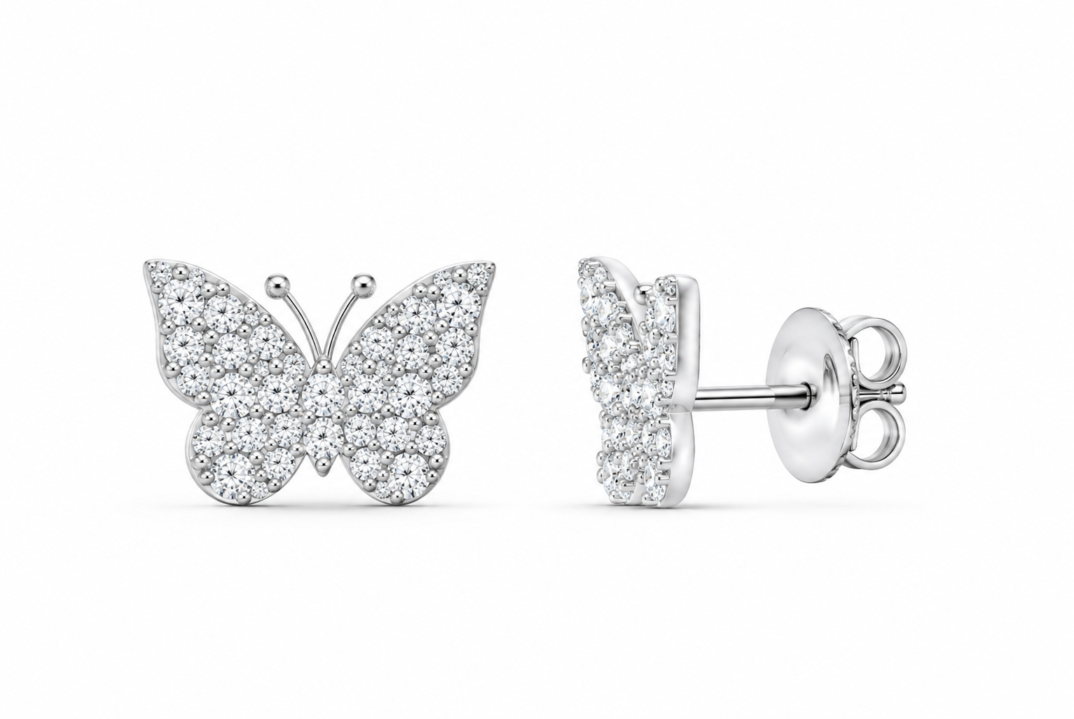 Perez Jewerly lab-grown diamond stud earrings, supplier SKU 17618