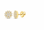 Perez Jewerly lab-grown diamond stud earrings, supplier SKU 17665