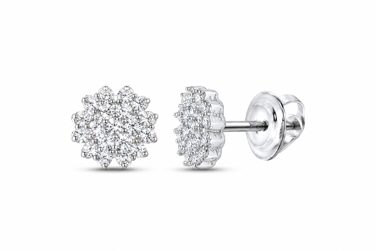 Perez Jewerly lab-grown diamond stud earrings, supplier SKU 17667