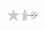 Perez Jewerly lab-grown diamond star stud earrings, supplier SKU 17681