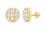 Lab-grown diamond earring, supplier SKU 15131