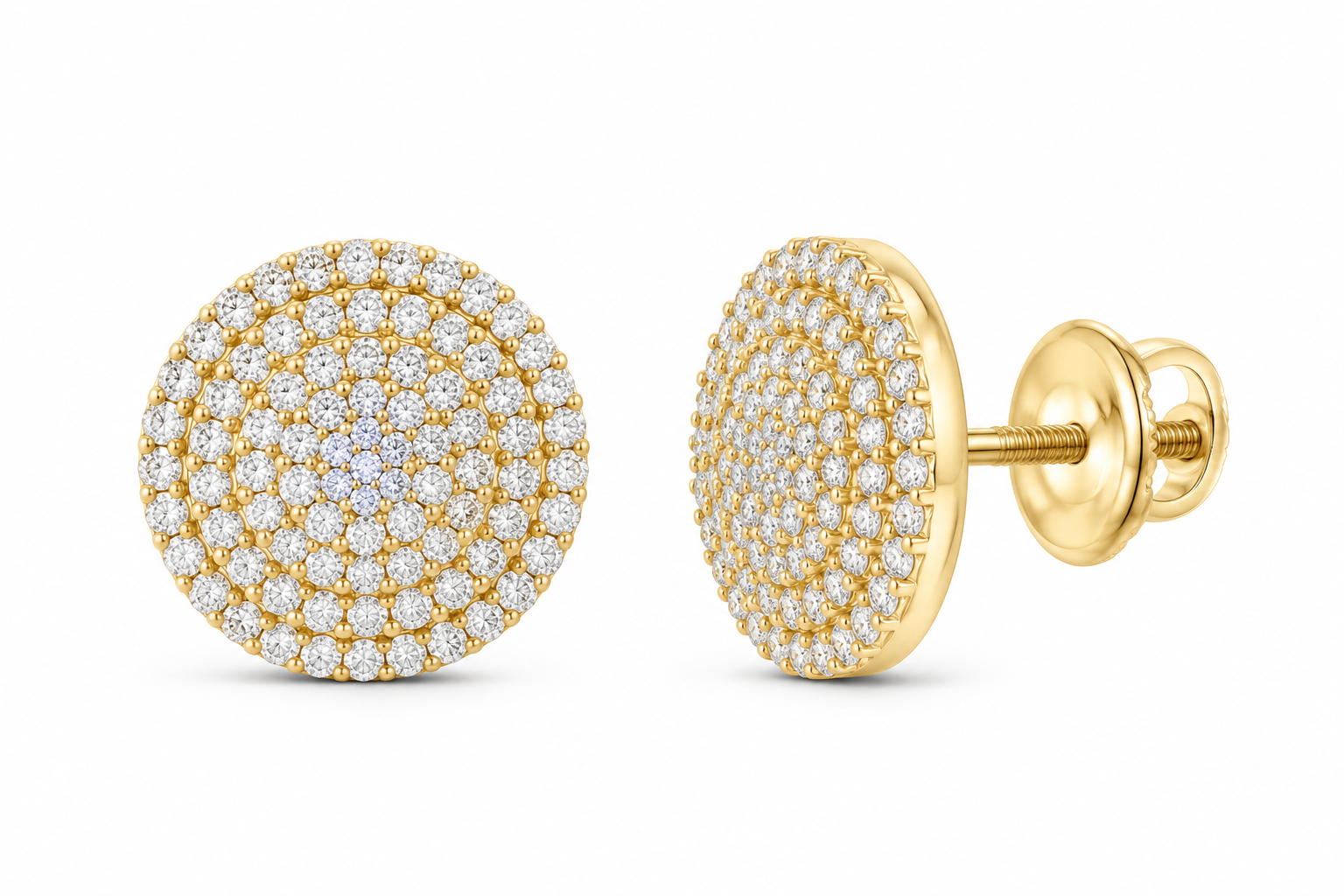 Lab-grown diamond earring, supplier SKU 15660