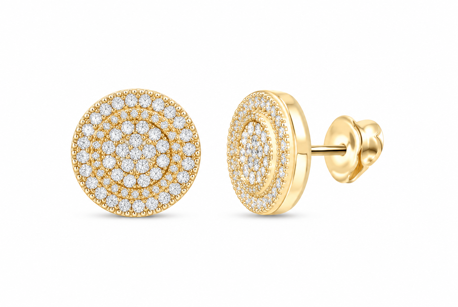 Lab-grown diamond earring, supplier SKU 15662