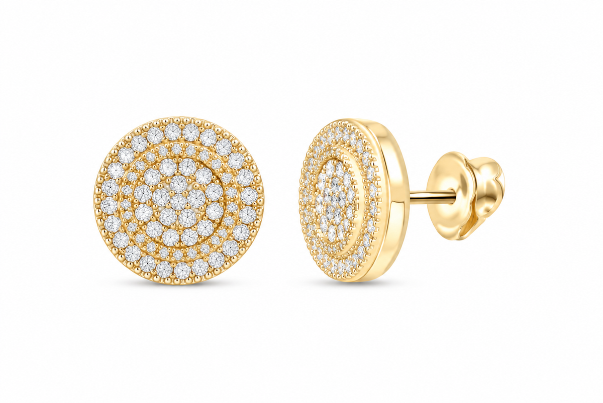 Lab-grown diamond earring, supplier SKU 15662