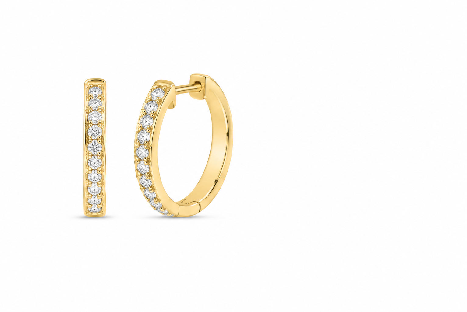Lab-grown diamond earring, supplier SKU 15978