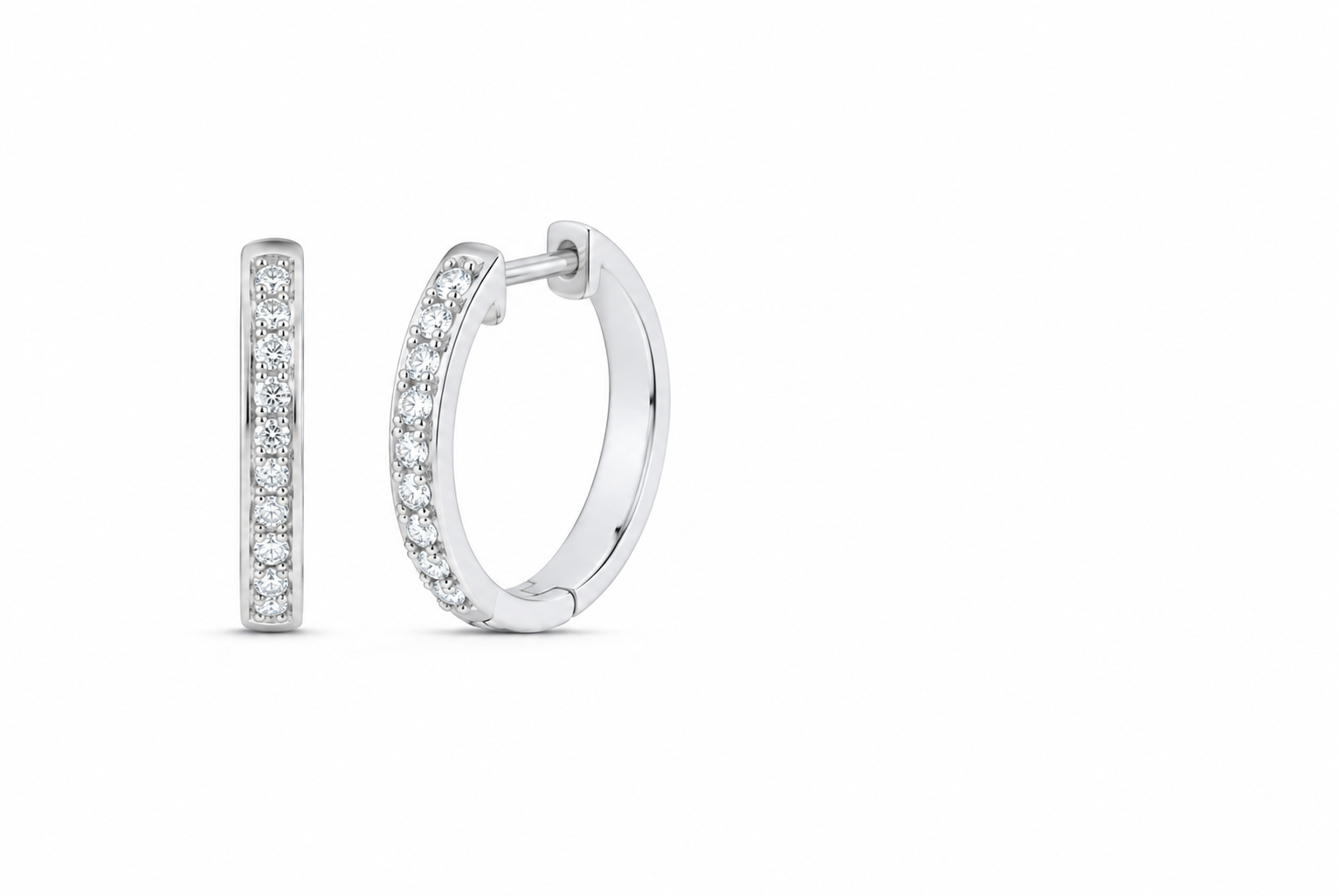 Lab-grown diamond earring, supplier SKU 15988
