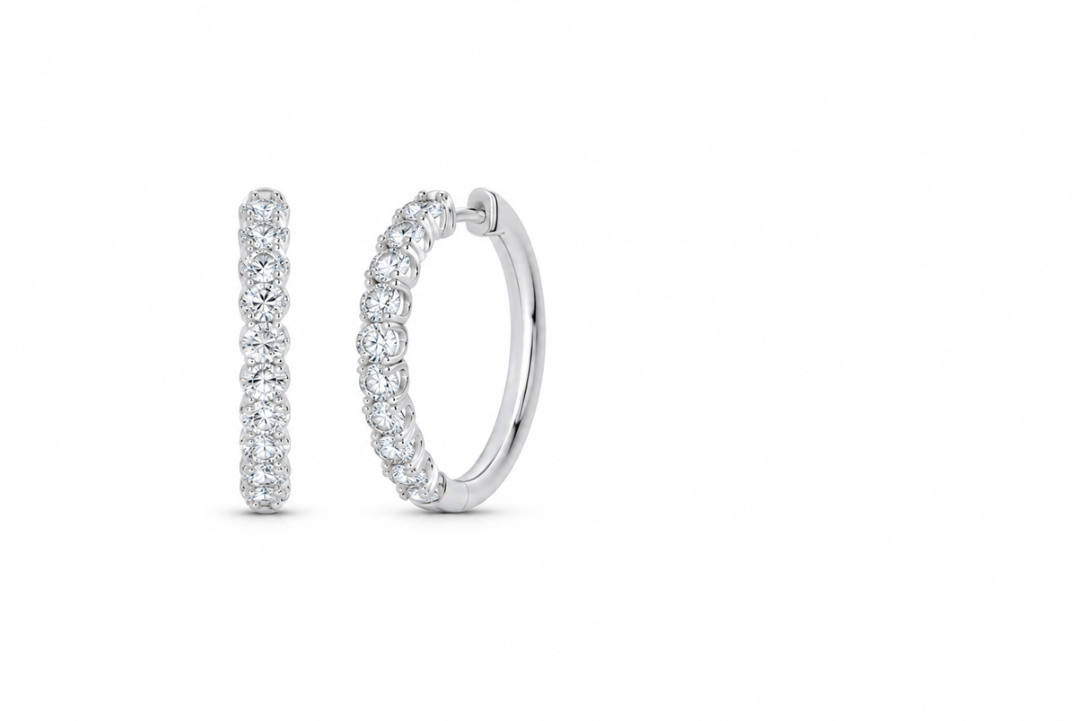 Lab-grown diamond earring, supplier SKU 16147