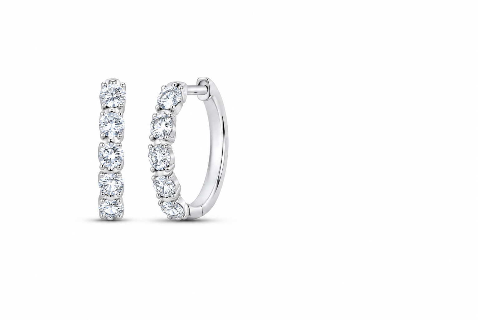 Lab-grown diamond earring, supplier SKU 16202