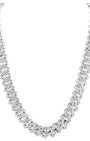 14K 50 ct. Diamond Cuban Link Chain
