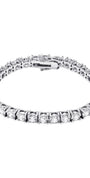 14k White Gold 1ct Diamond Tennis Bracelet