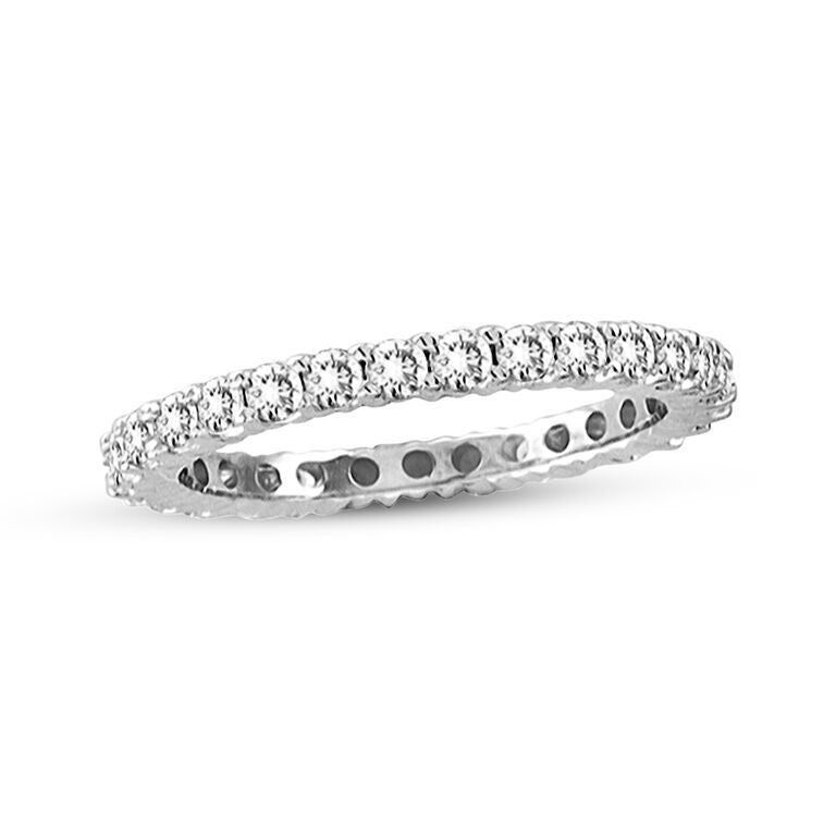 14kt White Gold 1/3 Ct Diamond Eternity Ring