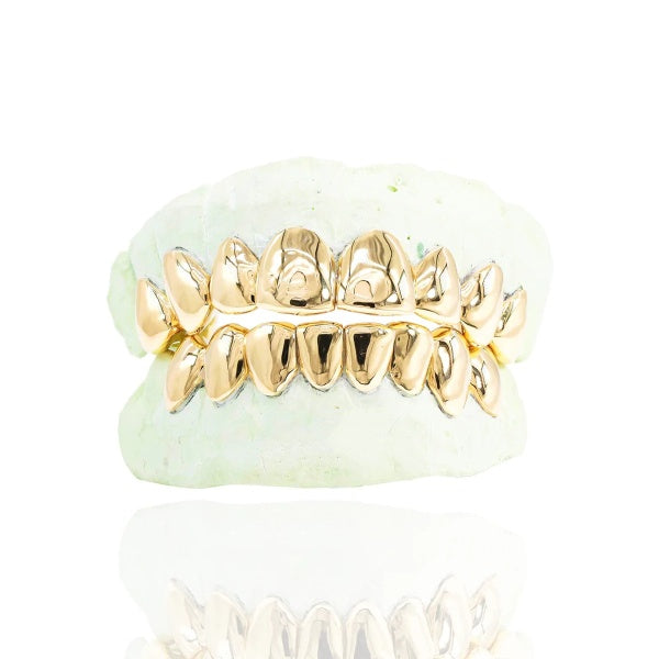 10k Gold Plain Grillz